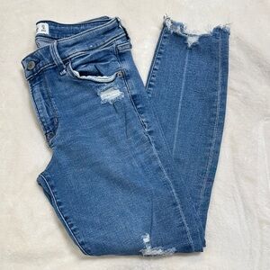 Abercrombie Distressed Skinny Jeans